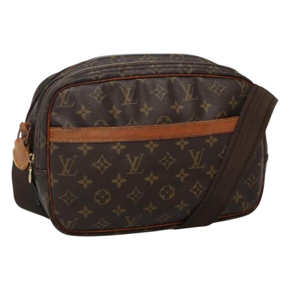LOUIS VUITTON Monogram Reporter PM Shoulder Bag - Picture 1 of 15